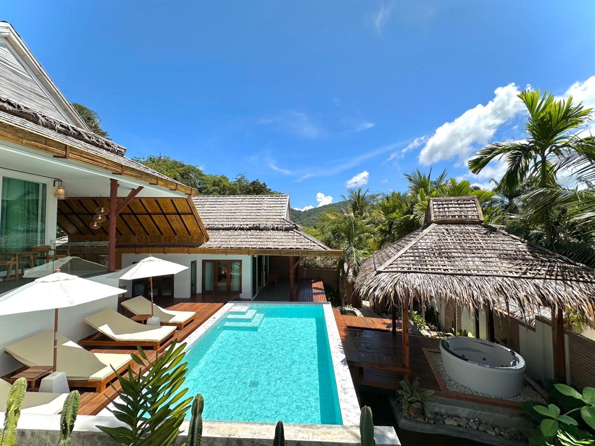 Baan Phuvara Retreat - Romantic Jacuzzi Mountain View Villas Ao Nang Ruang foto